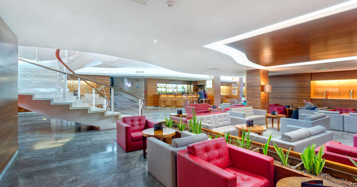 Een foto van het interieur van Preluna Hotel & Spa