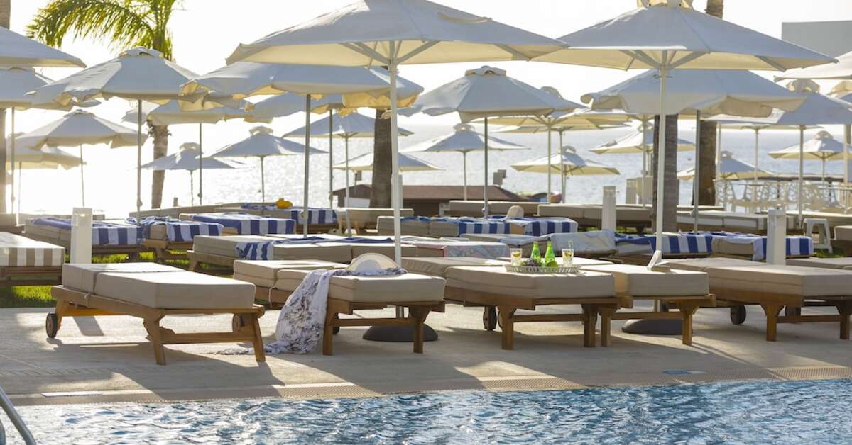 Een foto van het zwembad bij Constantinos The Great Beach