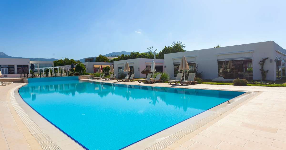 Een foto van het zwembad bij Karya Family Resort