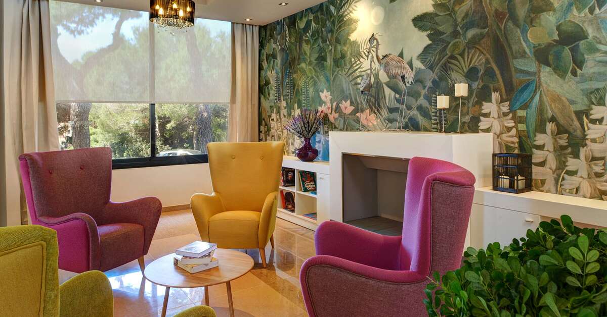 Een foto van het interieur van Protur Turo Pins Hotel