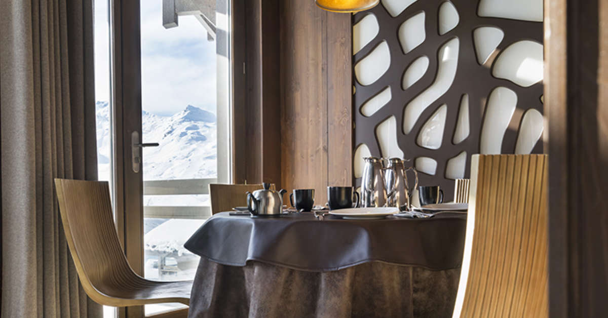 Een foto van het interieur van Le Hameau Du Kashmir