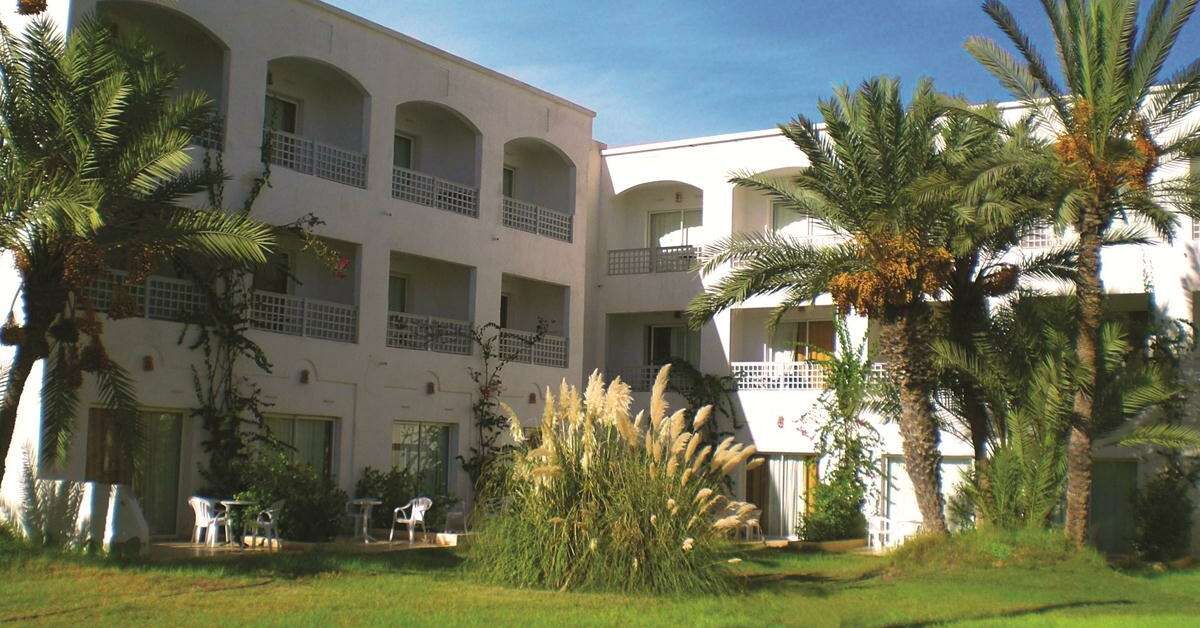 Een foto van de buitenkant van Hotel Zephir