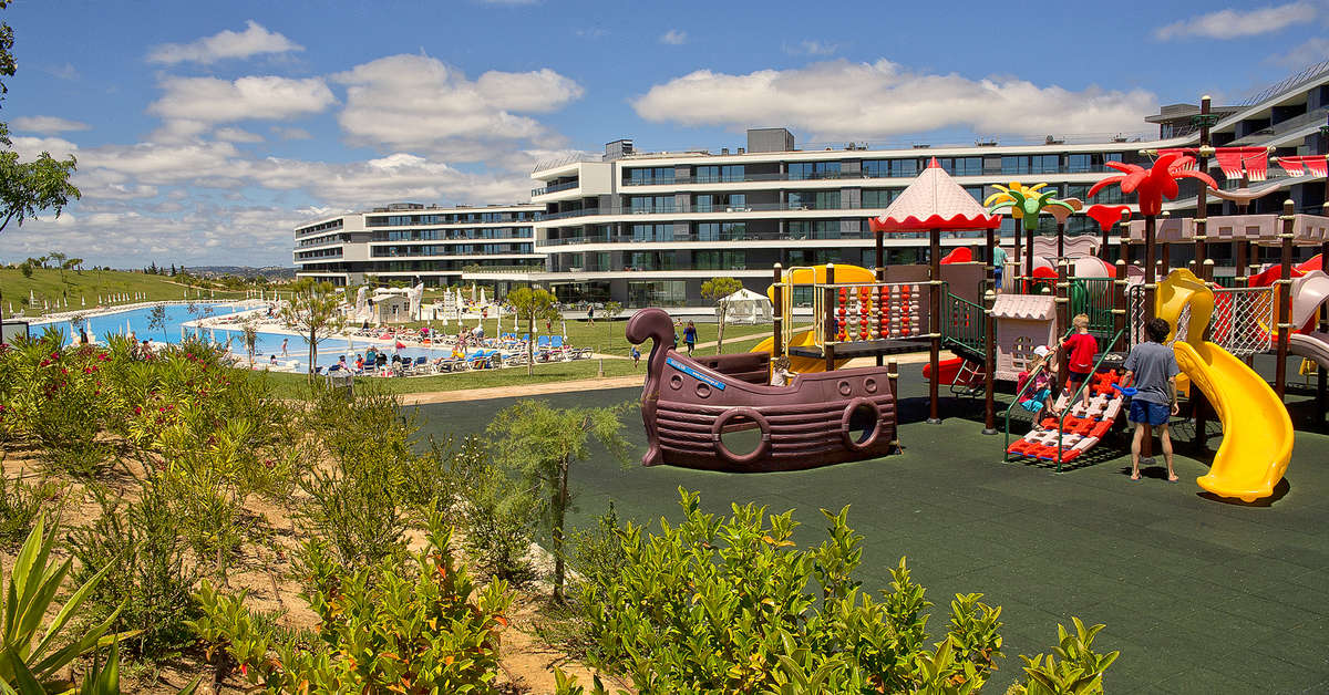 Een foto van de faciliteiten bij Aparthotel Alvor Baia