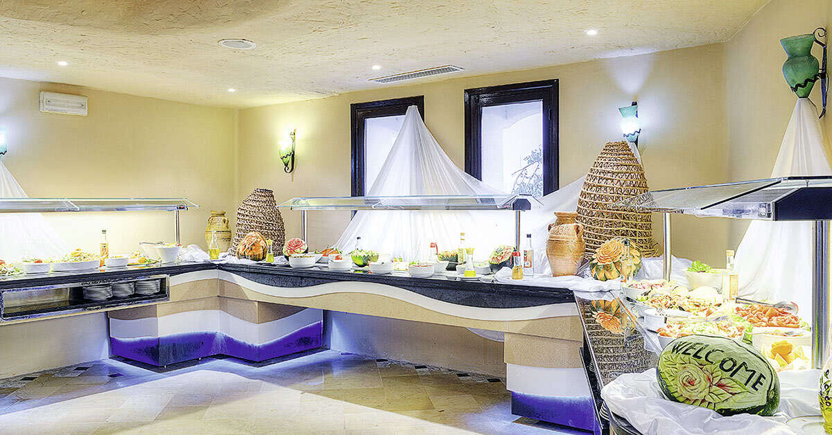 Een foto van de faciliteiten bij Hotel Fiesta Beach