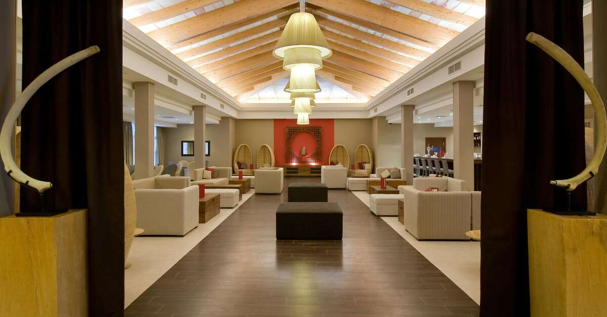 Een foto van het interieur van Vincci Costa Golf