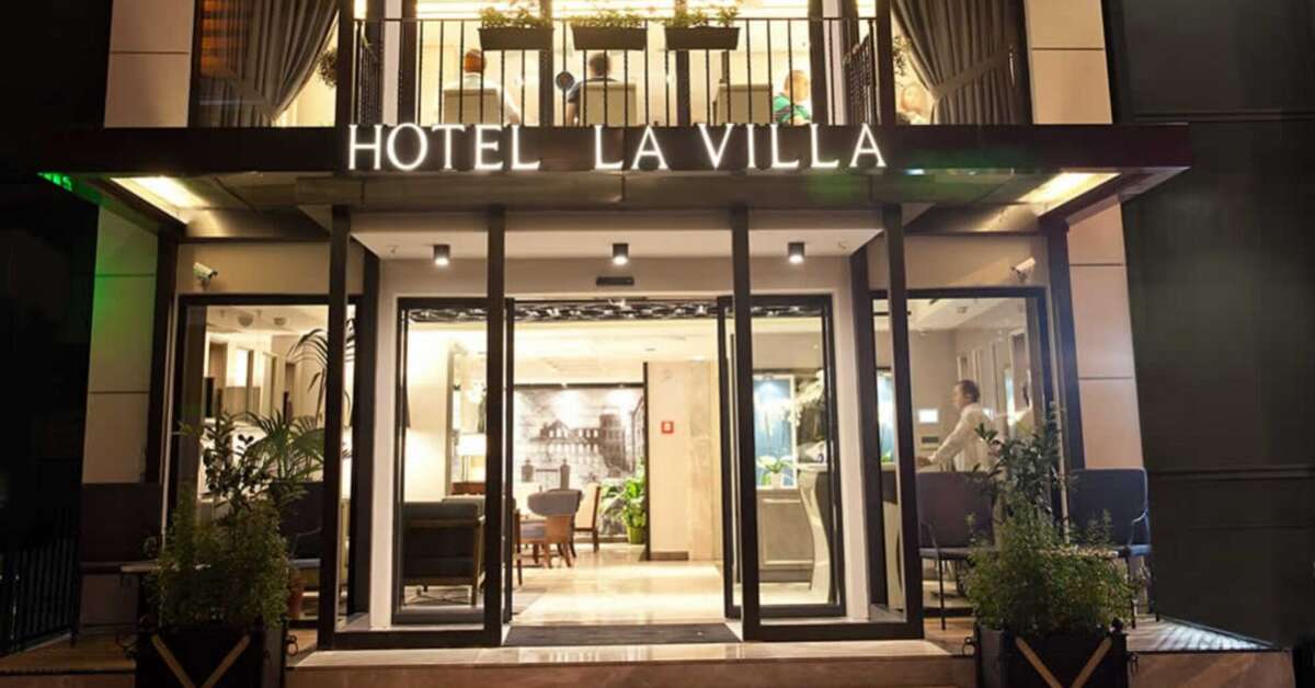 Een foto van La Villa Hotel