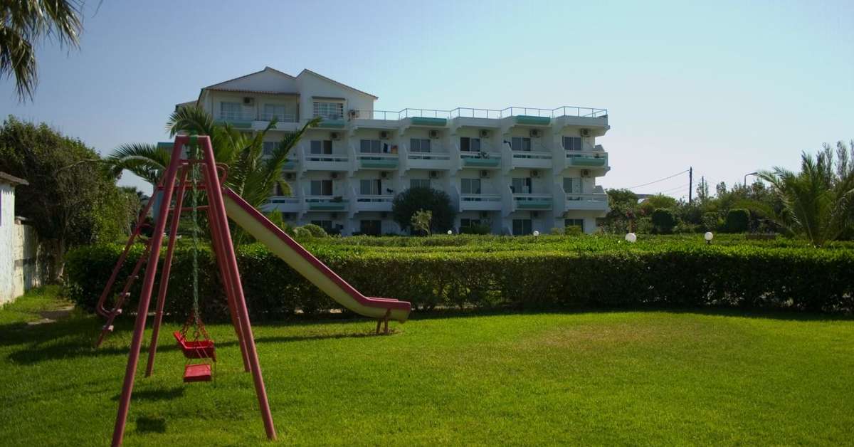 Een foto van de faciliteiten bij Bayside Hotel Katsaras