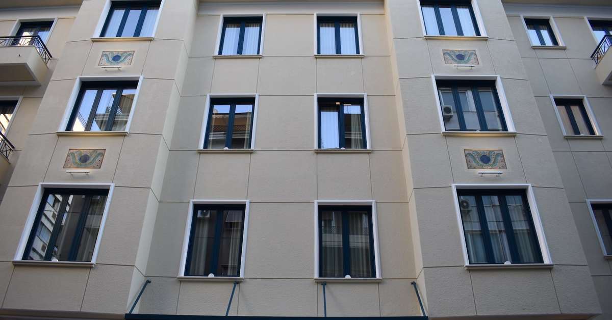 Een foto van de buitenkant van Athens One Smart Hotel