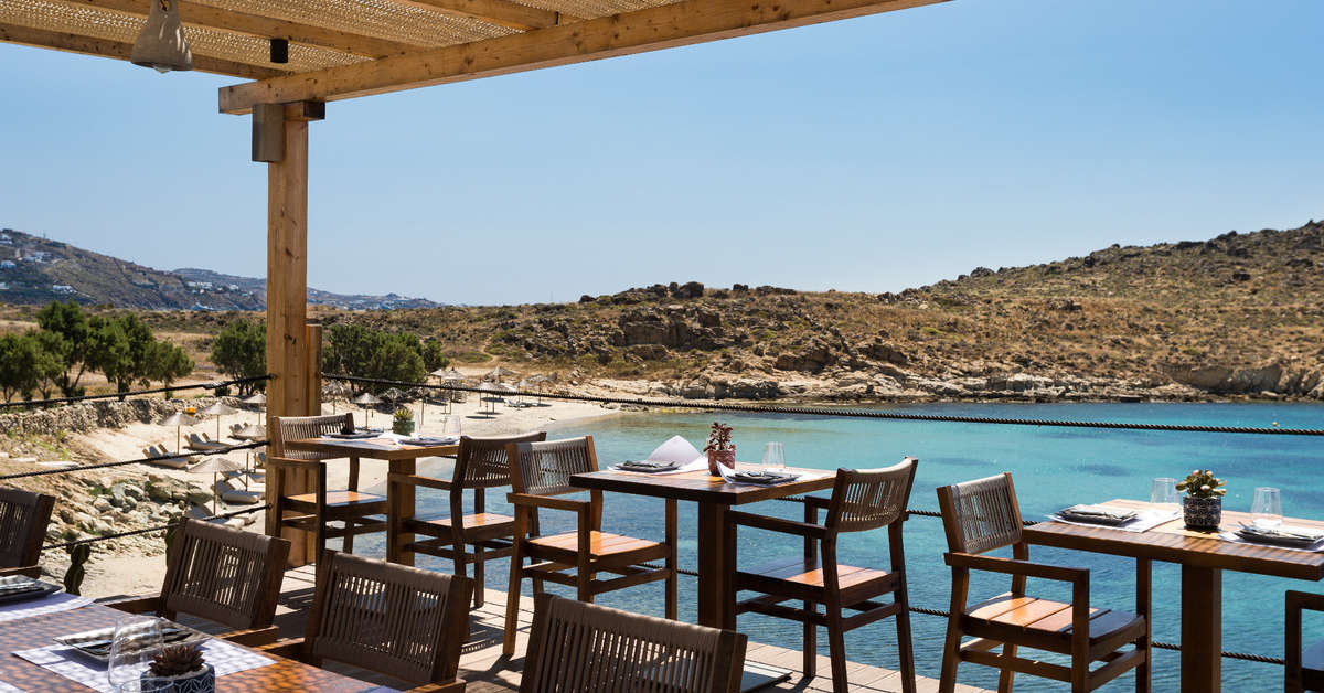 Een foto van de faciliteiten bij Casa Del Mar Mykonos Seaside Resort