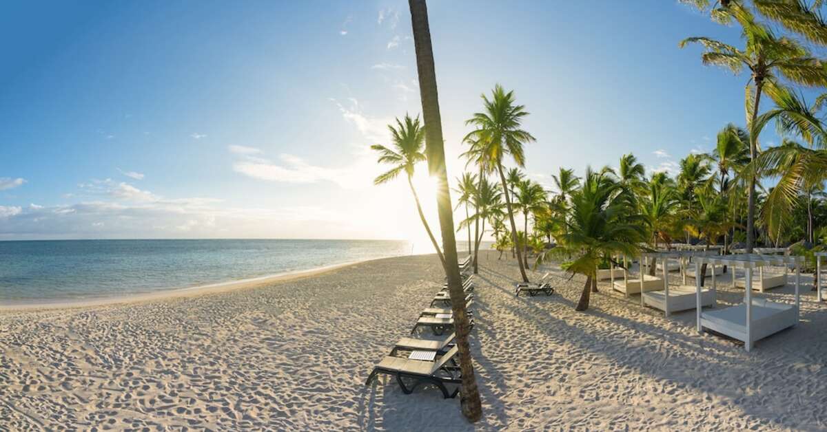 Een foto van het strand bij Catalonia Punta Cana