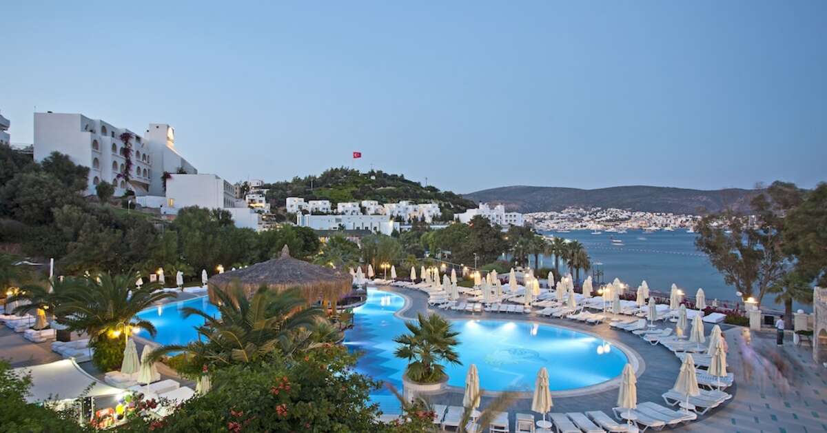 Een foto van het zwembad bij Salmakis Resort & Spa