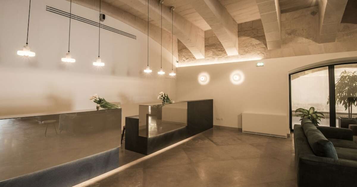 Een foto van het interieur van Cugo Gran Macina Grand Harbour