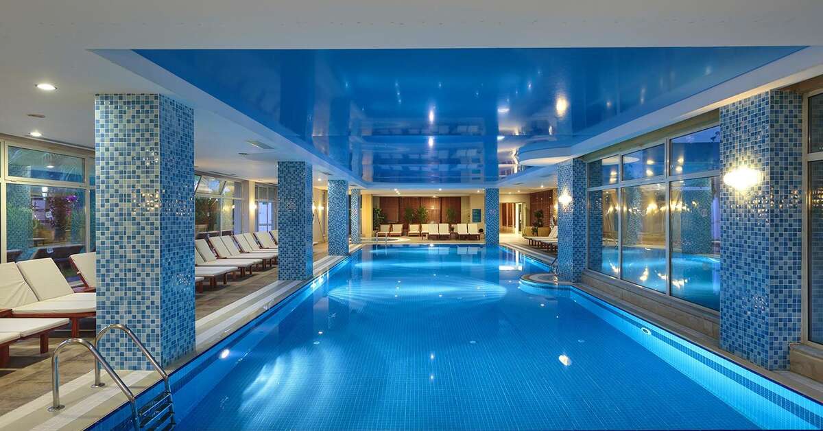 Een foto van het zwembad bij Sunis Evren Beach Resort & Spa