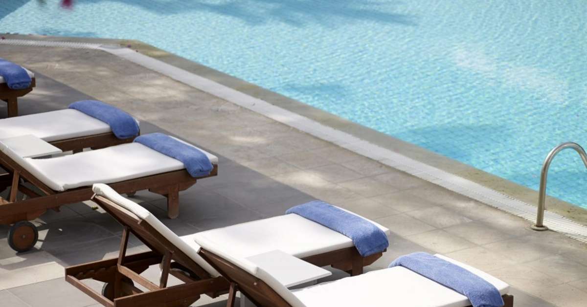 Ein Foto vom Pool im Afroditi Venus Beach Hotel & Spa