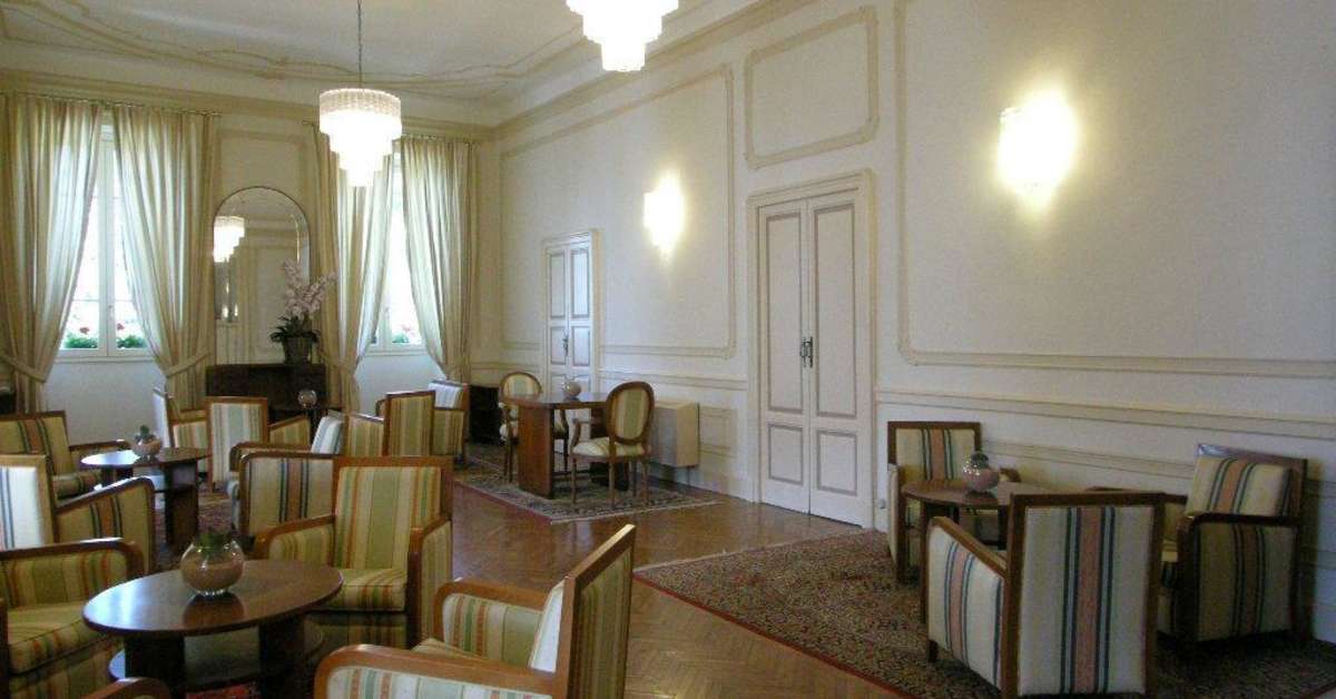 Een foto van de faciliteiten bij Hotel Ghiffa