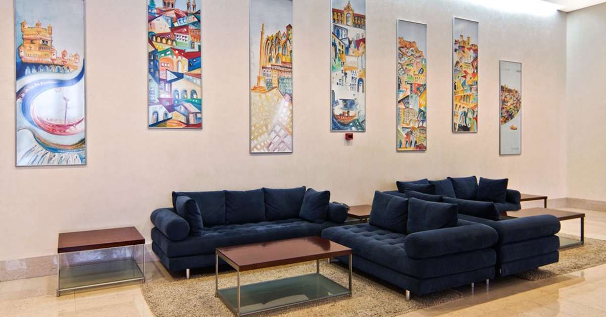 Een foto van het interieur van Epic Sana Marques Lisboa