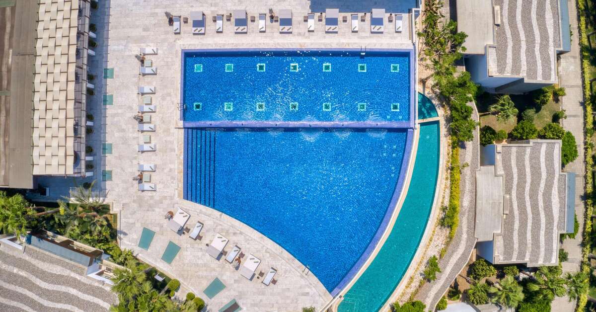 Een foto van het zwembad bij Hillstone Bodrum Hotel & Spa