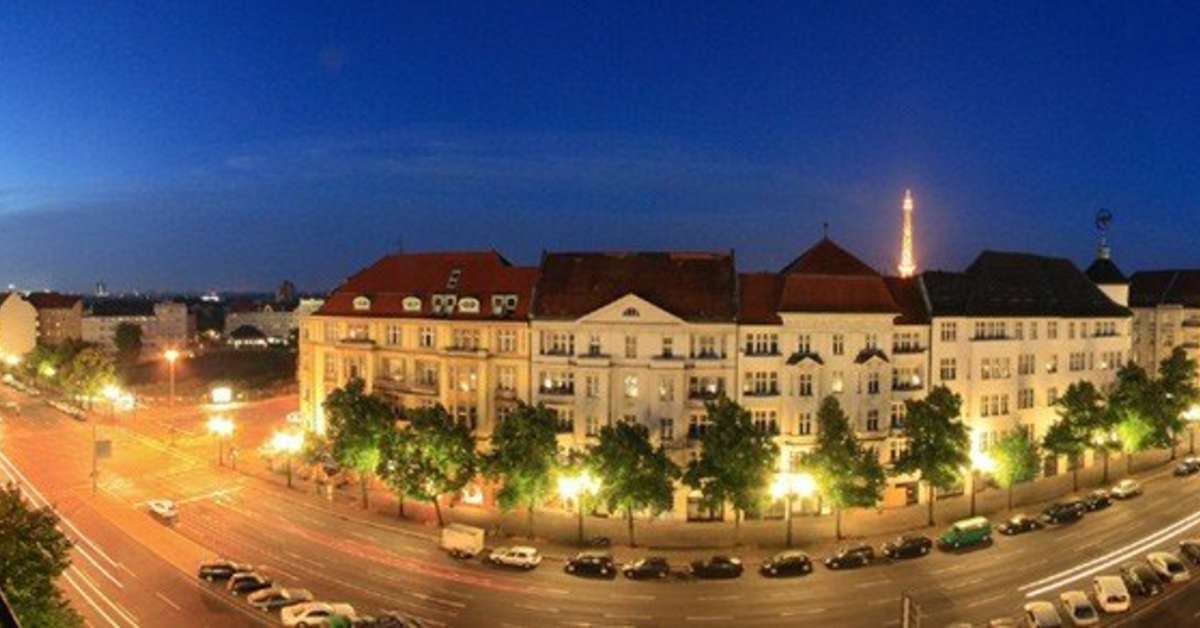 Een foto van de buitenkant van Hotel Brandies