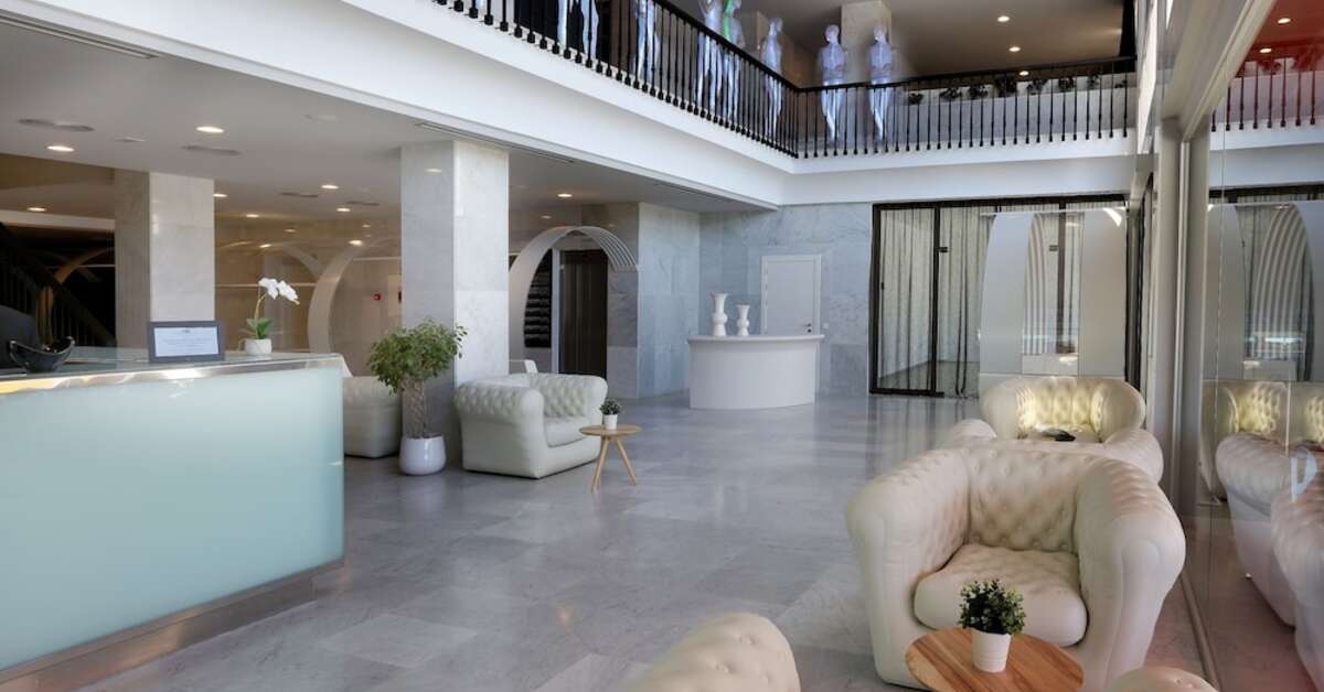 Een foto van het interieur van Axel Beach Ibiza