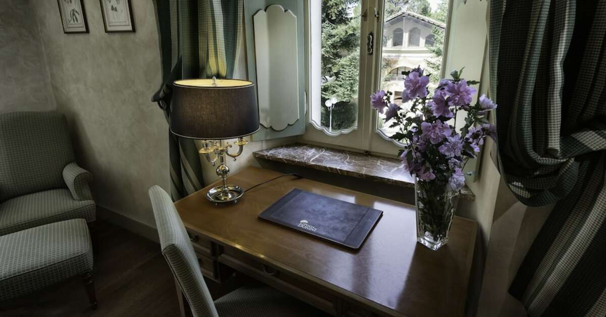 Een foto van het interieur van Posta Donini