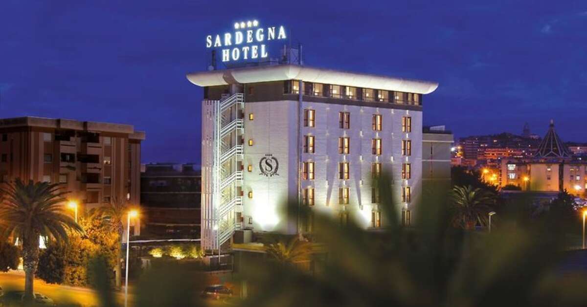 Een foto van de buitenkant van Sardegna Hotel