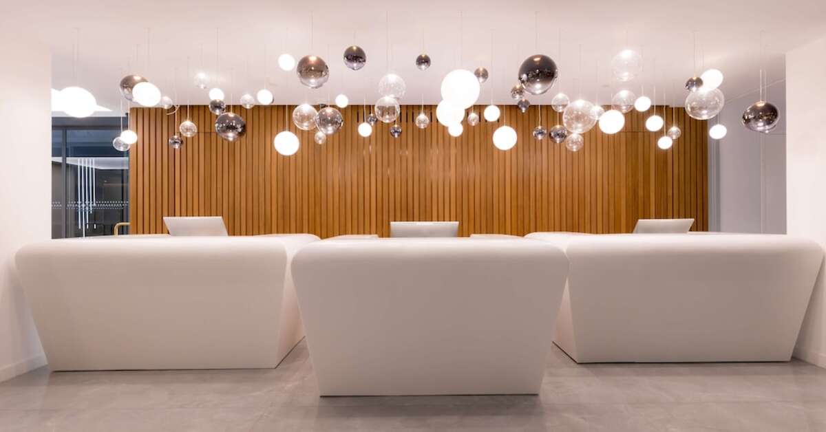 Een foto van het interieur van Radisson Larnaca Beach Resort