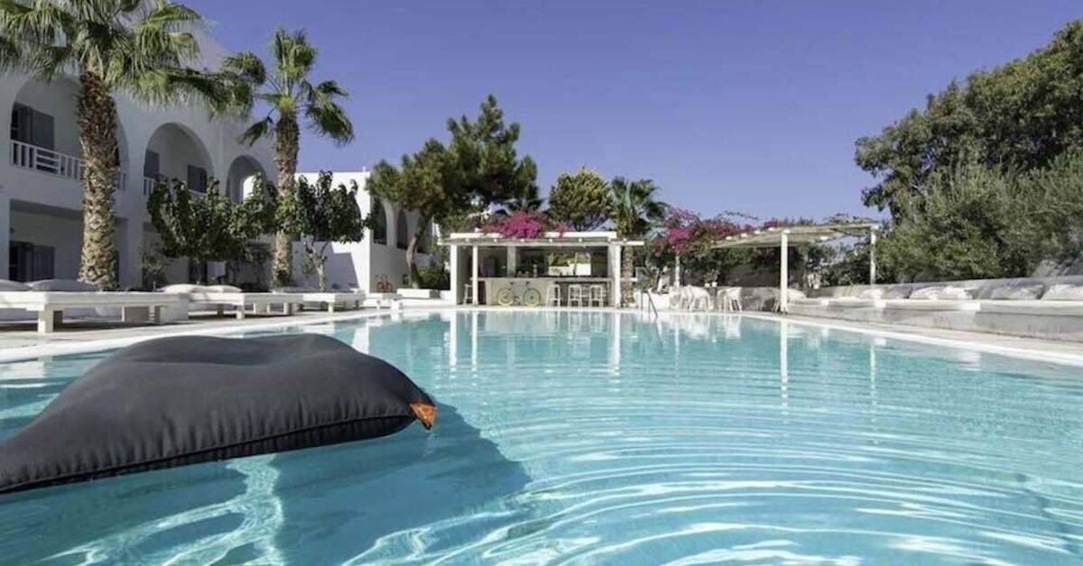 Een foto van het zwembad bij 28 Hotel