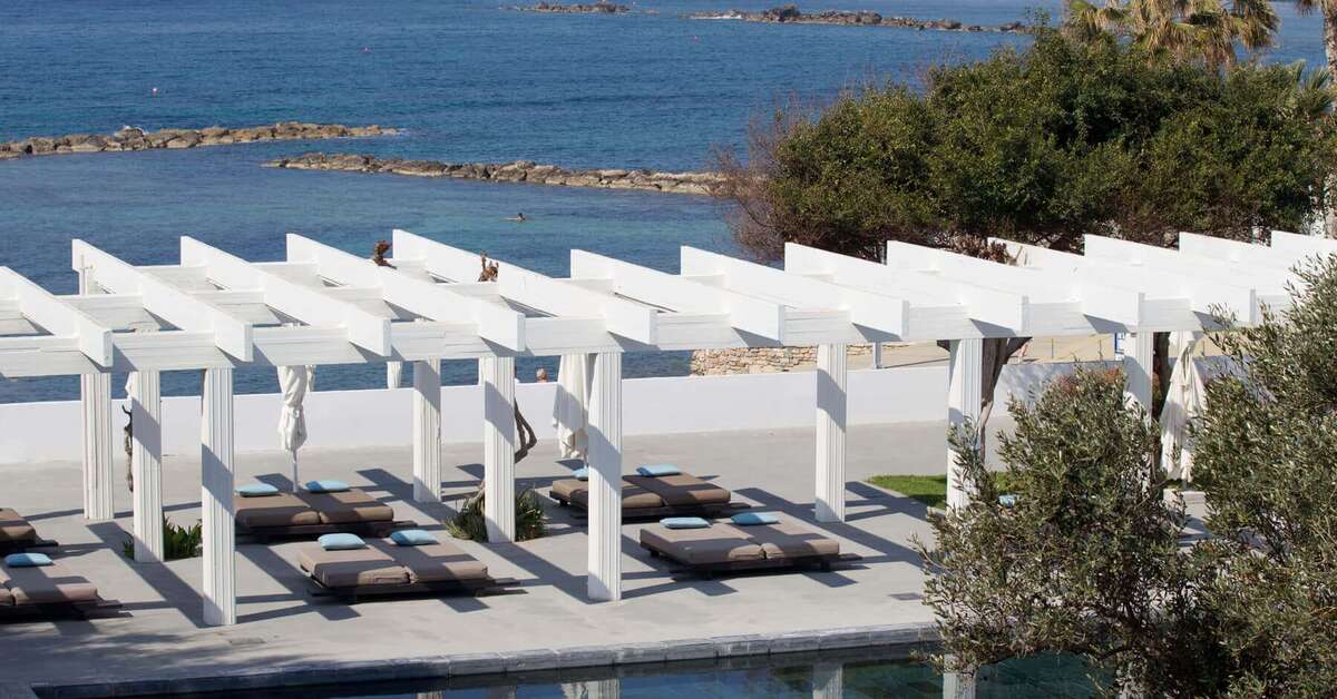 Ein Foto von einer Übersicht des Almyra Hotel