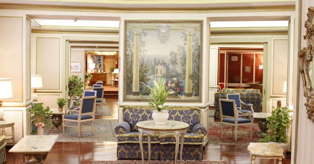 Ein Foto vom Innenbereich im Hotel Eliseo