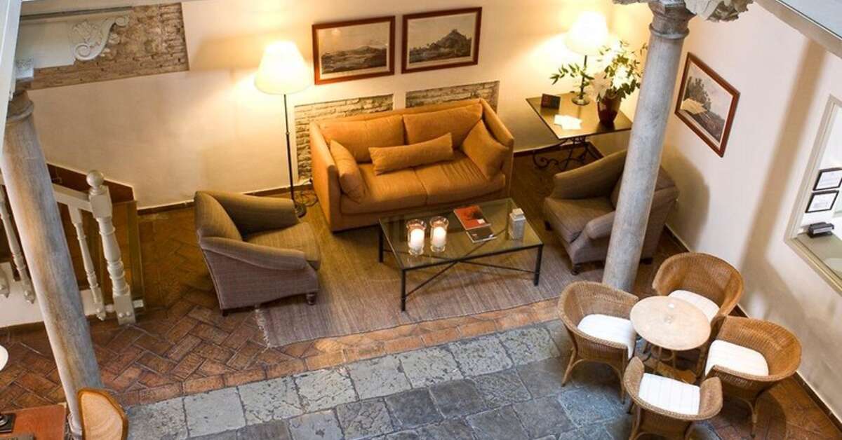 Ein Foto vom Innenbereich im Hotel Palacio de Los Navas