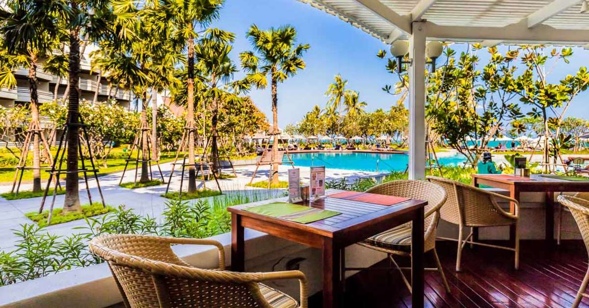 Een foto van de faciliteiten bij The Regent Cha am Beach Resort