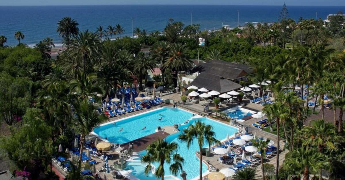 Een foto van het zwembad bij Bull Hotel Costa Canaria & Spa
