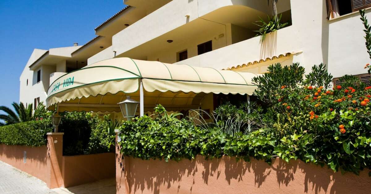 Ein Foto von der Außenansicht des Casa Vida Apartments