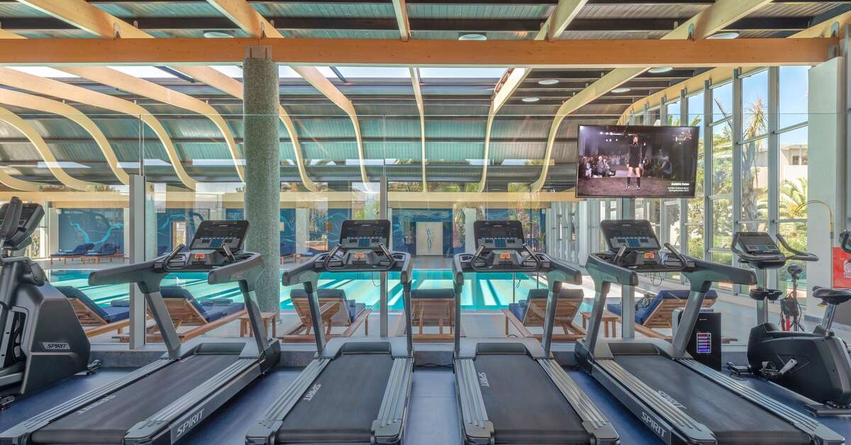 Een foto van de faciliteiten bij Lyttos Beach