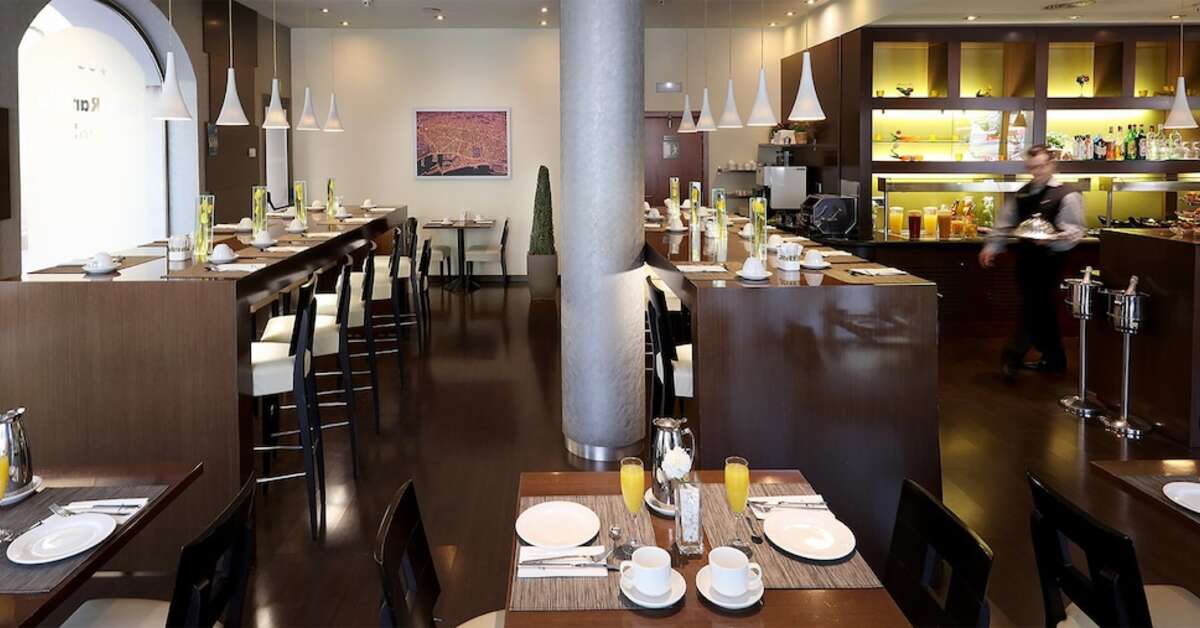 Een foto van de faciliteiten bij Abba Rambla Hotel