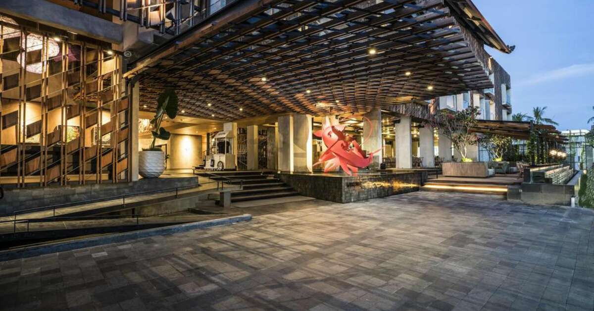 Een foto van de buitenkant van Artotel Sanur