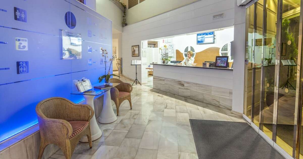 Een foto van het interieur van Ona Garden Lago