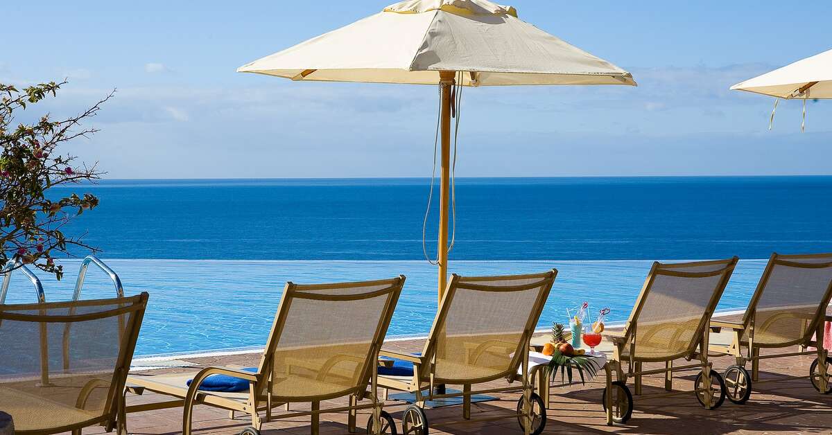Een foto van het zwembad bij Hotel Gloria Palace Royal