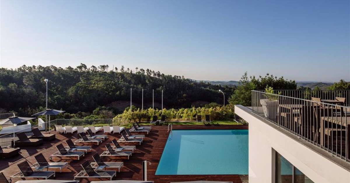 Een foto van het zwembad bij Monchique Resort & Spa