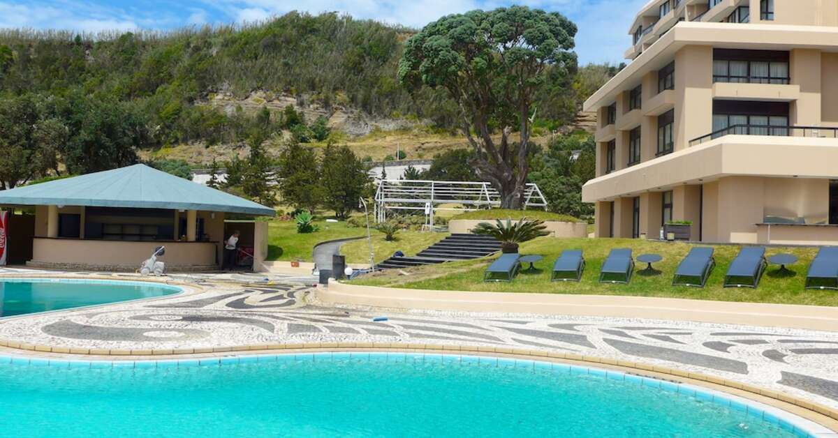 Een foto van het zwembad bij Pestana Bahia Praia
