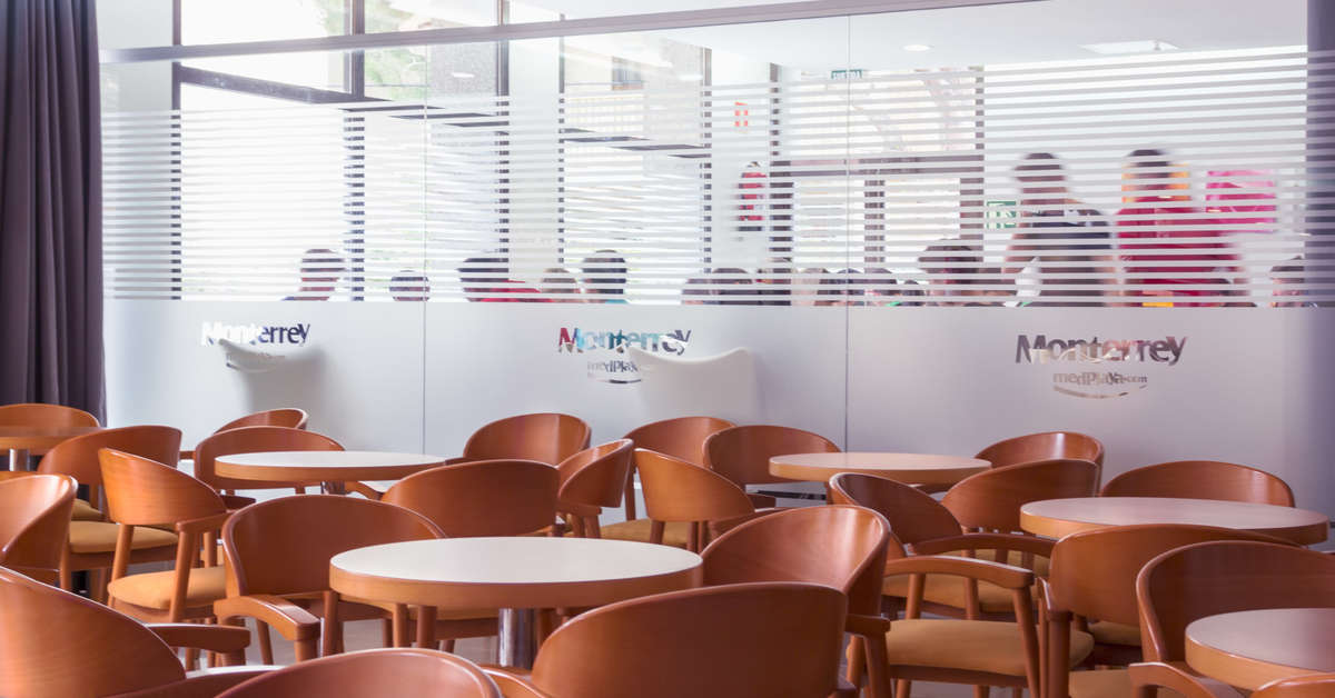 Een foto van het interieur van Hotel Monterrey