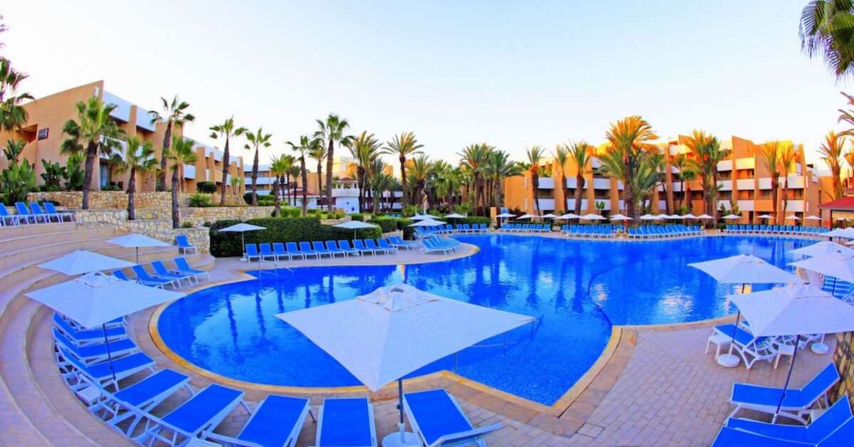 Een foto van het zwembad bij Dunes d'Or Ocean Club Agadir