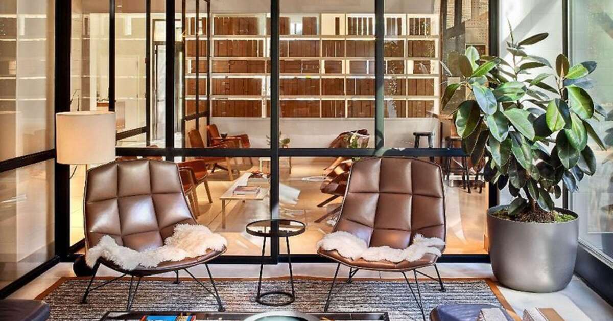 Een foto van het interieur van Arlo SoHo Hotel
