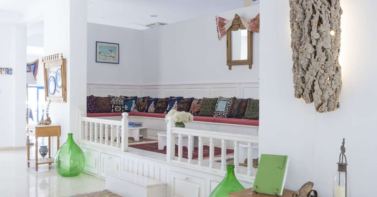 Ein Foto vom Innenbereich im Lindos Sun Hotel