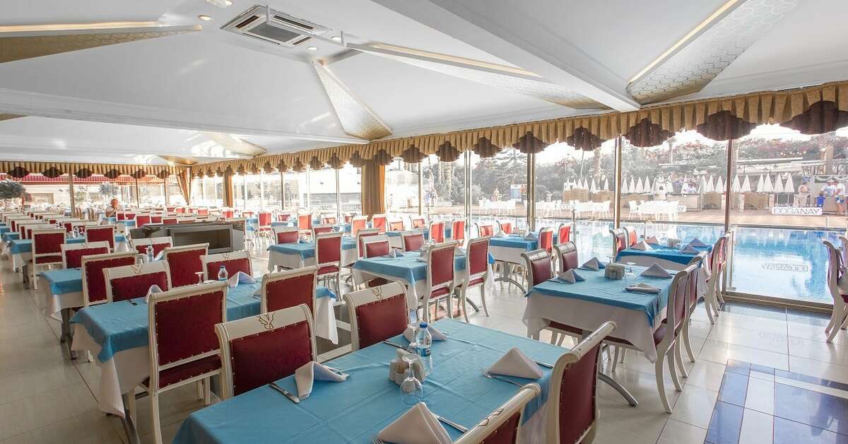 Een foto van de faciliteiten bij Doganay Beach Club