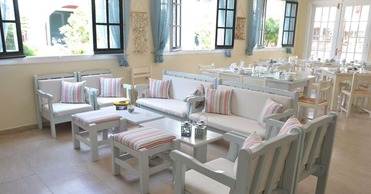Een foto van de faciliteiten bij Iliada Beach Hotel