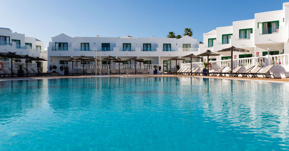 Ein Foto vom Pool im Las Adelfas