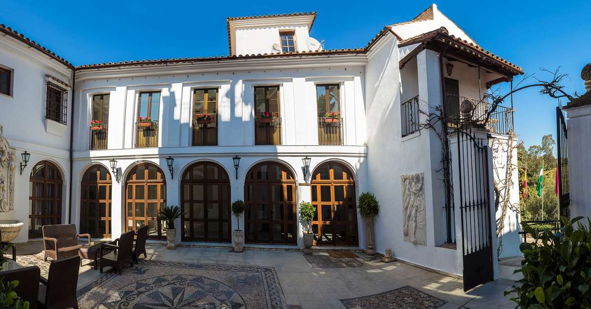 Een foto van de buitenkant van Hotel Finca Los Abetos