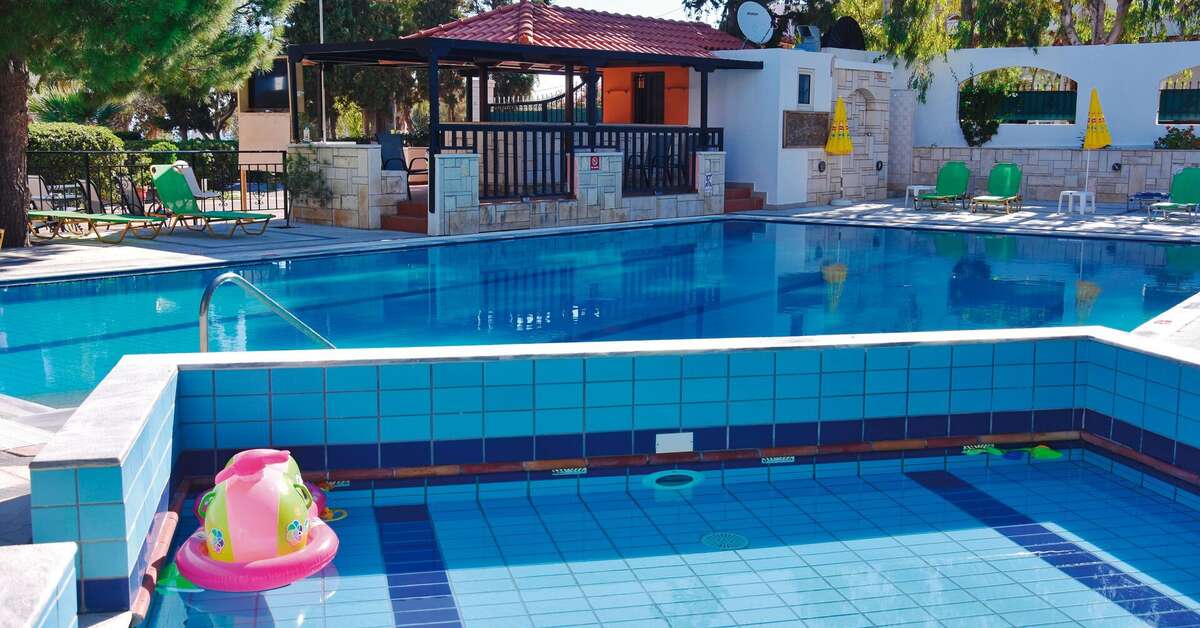 Een foto van het zwembad bij Club Lyda Hotel