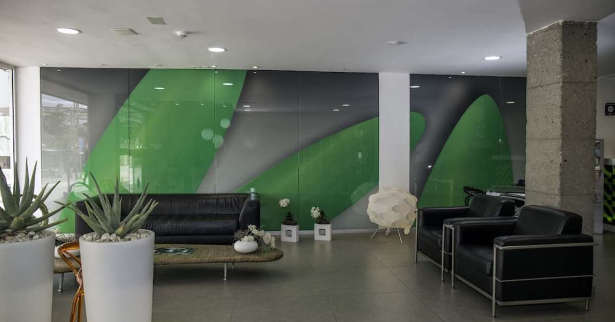 Een foto van het interieur van Hotel Aloe Canteras